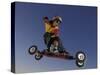 Mountain Boarder in Action, Colorado Springs, Colorado, USA-null-Stretched Canvas