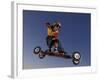 Mountain Boarder in Action, Colorado Springs, Colorado, USA-null-Framed Photographic Print