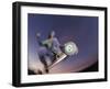 Mountain Boarder in Action, Colorado Springs, Colorado, USA-null-Framed Photographic Print