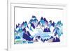 Mountain Bolero-null-Framed Giclee Print