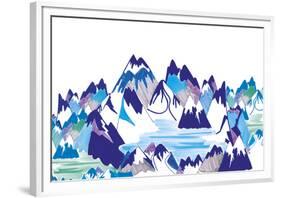 Mountain Bolero-null-Framed Giclee Print