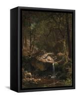 Mountain Brook, 1863-Albert Bierstadt-Framed Stretched Canvas