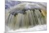 Mountain brook 'Kleine Ohe', abstract view of flowing water, blurred movement, Bayerischer Wald-Fritz Polking-Mounted Photographic Print