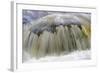 Mountain brook 'Kleine Ohe', abstract view of flowing water, blurred movement, Bayerischer Wald-Fritz Polking-Framed Photographic Print