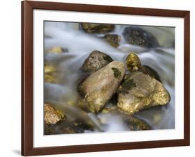 Mountain brook on the Peri?nik Falls, Vratatal, Triglav national park, Slovenia-Michael Jaeschke-Framed Photographic Print