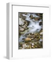 Mountain brook on the Peri?nik Falls, Vratatal, Triglav national park, Slovenia-Michael Jaeschke-Framed Photographic Print