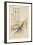 Mountain by the Ocean, C.1830-44-Sat? Gyodai-Framed Giclee Print