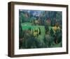 Mountain Cabin-null-Framed Art Print