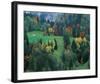 Mountain Cabin-null-Framed Art Print