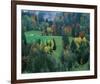 Mountain Cabin-null-Framed Art Print