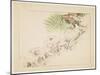 Mountain Cherry Blossoms, C. 1877-Shibata Zeshin-Mounted Giclee Print