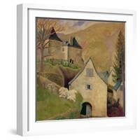 Mountain Church, Larrau-Dora Carrington-Framed Giclee Print