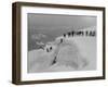 Mountain Climbers Ascending Mount Baker, 1908-Asahel Curtis-Framed Giclee Print