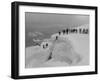 Mountain Climbers Ascending Mount Baker, 1908-Asahel Curtis-Framed Giclee Print