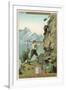 Mountain Climbing Expedition, German Alps-null-Framed Art Print