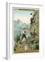 Mountain Climbing Expedition, German Alps-null-Framed Art Print