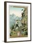 Mountain Climbing Expedition, German Alps-null-Framed Art Print