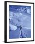 Mountain Climbing on Denali, Alaska, USA-Lee Kopfler-Framed Premium Photographic Print