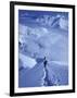 Mountain Climbing on Denali, Alaska, USA-Lee Kopfler-Framed Photographic Print