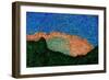 Mountain, Cloud and Sky-Andre Burian-Framed Giclee Print