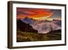 Mountain Cloud Sunset-Larry Malvin-Framed Photographic Print