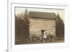 Mountain Cottage, Hot Springs, Virginia-null-Framed Art Print