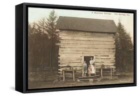 Mountain Cottage, Hot Springs, Virginia-null-Framed Stretched Canvas