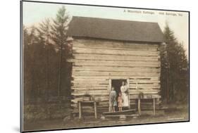 Mountain Cottage, Hot Springs, Virginia-null-Mounted Art Print