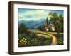 Mountain Cottage-Jason Blackstone-Framed Art Print