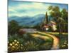 Mountain Cottage-Jason Blackstone-Mounted Art Print