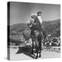 Mountain Family Riding on a Horse-Alfred Eisenstaedt-Stretched Canvas