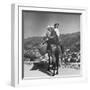 Mountain Family Riding on a Horse-Alfred Eisenstaedt-Framed Photographic Print