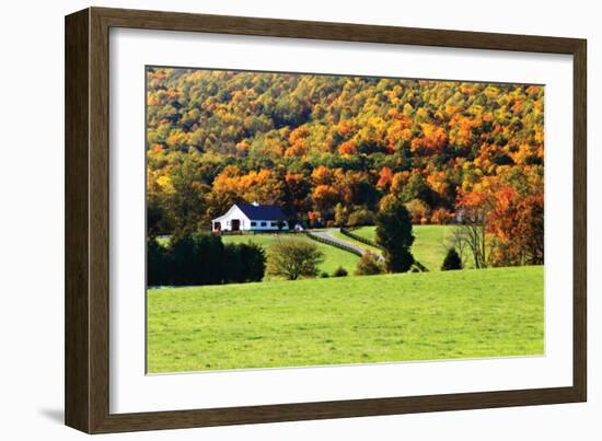 Mountain Farm 1-Alan Hausenflock-Framed Photographic Print