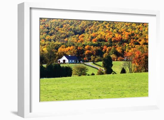 Mountain Farm 1-Alan Hausenflock-Framed Photographic Print