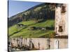 Mountain Farm, Villnoess Valley, Dolomites. Italy, South Tyrol-Martin Zwick-Stretched Canvas