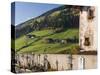 Mountain Farm, Villnoess Valley, Dolomites. Italy, South Tyrol-Martin Zwick-Stretched Canvas
