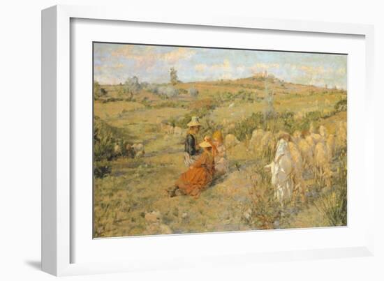 Mountain Flowers, 1899-Niccolo Cannicci-Framed Giclee Print