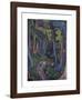 Mountain Forest Path-Ernst Ludwig Kirchner-Framed Premium Giclee Print