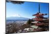 Mountain Fuji in Winter-Torsakarin-Mounted Photographic Print