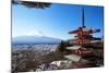 Mountain Fuji in Winter-Torsakarin-Mounted Photographic Print