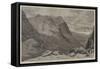 Mountain Gloom, the Pass of Glencoe-null-Framed Stretched Canvas