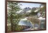 Mountain Goat, at Wing Lake-Matt Freedman-Framed Photographic Print