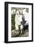 Mountain Goat, at Wing Lake-Matt Freedman-Framed Photographic Print