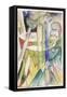 Mountain Goat-Franz Marc-Framed Stretched Canvas