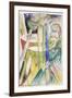 Mountain Goat-Franz Marc-Framed Giclee Print