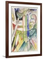 Mountain Goat-Franz Marc-Framed Giclee Print