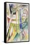 Mountain Goat-Franz Marc-Framed Stretched Canvas