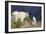 Mountain Goats, nanny and kid-Ken Archer-Framed Photographic Print