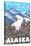 Mountain Goats Scene, Juneau, Alaska-Lantern Press-Stretched Canvas