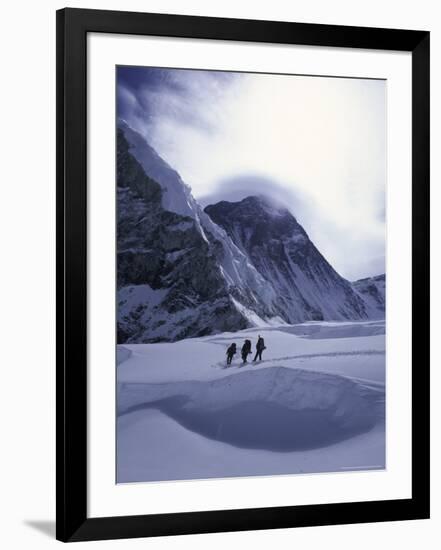 Mountain Halo, Everest-Michael Brown-Framed Photographic Print